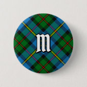 Clan MacLeod Hunting Tartan Button (Vorderseite)