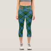 Clan MacLeod Hunting Tartan Capri Leggings (Vorderseite)