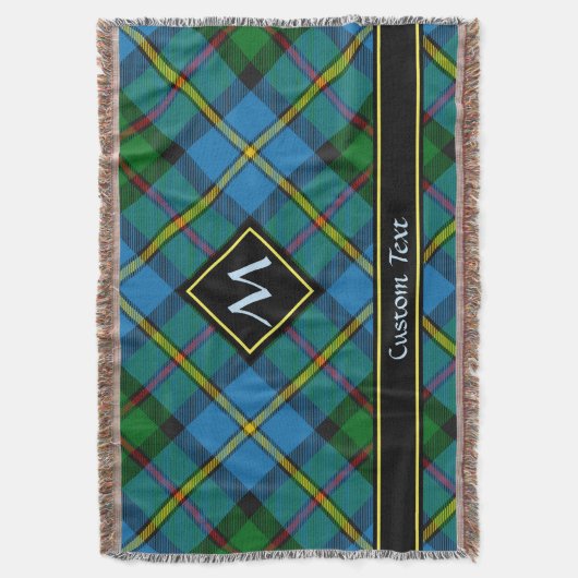 Clan MacLeod Hunting Tartan Decke (Vorderseite Vertikal)