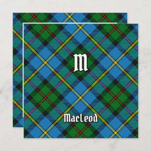 Clan MacLeod Hunting Tartan Einladung
