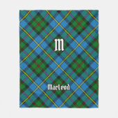 Clan MacLeod Hunting Tartan Fleecedecke (Vorderseite)