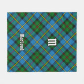 Clan MacLeod Hunting Tartan Fleecedecke (Vorderseite (Horizontal))