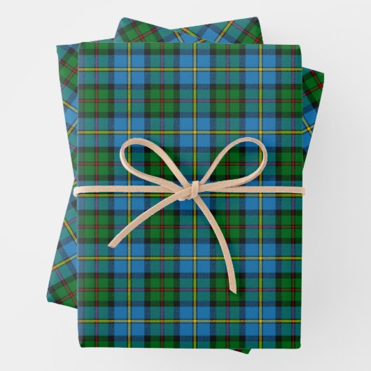 Clan MacLeod Hunting Tartan Geschenkpapier Set (Beispiel)