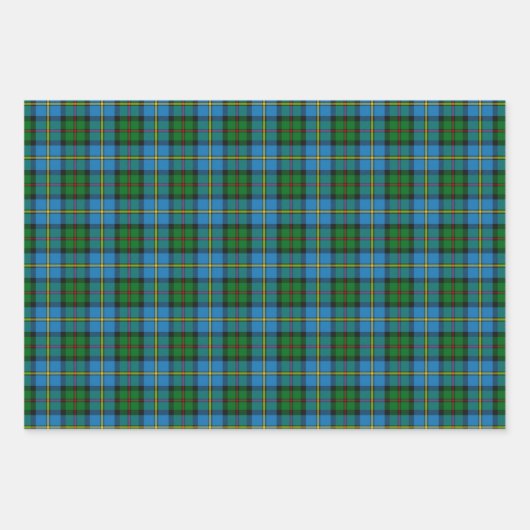 Clan MacLeod Hunting Tartan Geschenkpapier Set (Vorderseite)