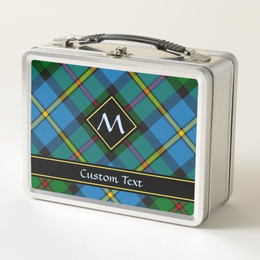 Clan MacLeod Hunting Tartan Metall Brotdose (Vorderseite)