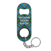 Clan MacLeod Hunting Tartan Mini Flaschenöffner (Rückseite)