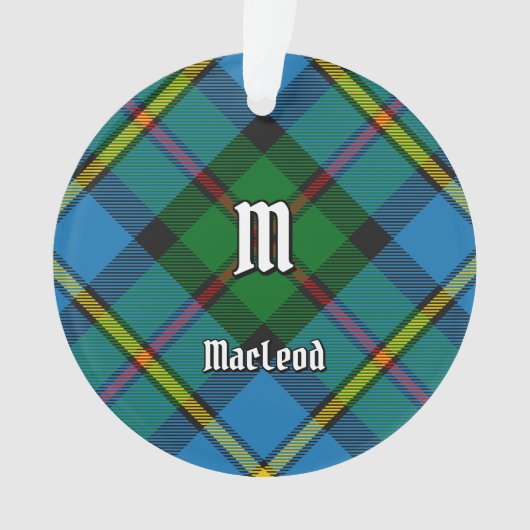 Clan MacLeod Hunting Tartan Ornament (Vorderseite)