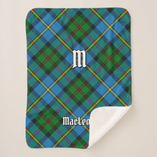 Clan MacLeod Hunting Tartan Sherpadecke