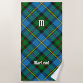 Clan MacLeod Hunting Tartan Strandtuch (Vorderseite)