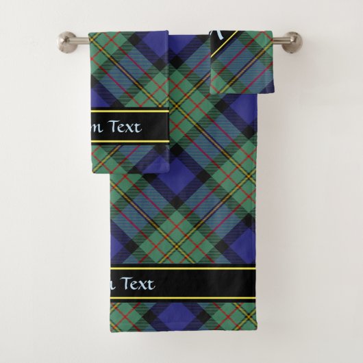 Clan MacLeod Jagd Tartan Badetuch Set (Insitu)