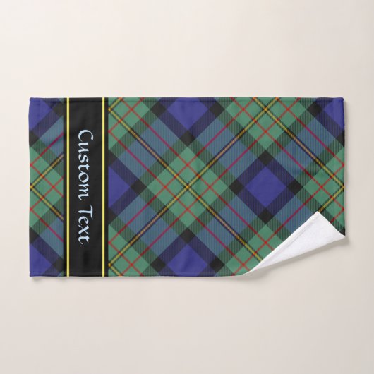 Clan MacLeod Jagd Tartan Badetuch Set (Handtuch)