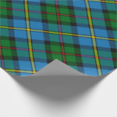 Clan MacLeod Jagd Tartan Rotated Wrapping Paper Geschenkpapier (Ecke)