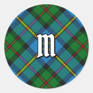 Clan MacLeod Jagd Tartan Runder Aufkleber