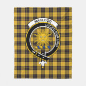 Clan MacLeod Lewis Ancient Tartan Kariert Fleecedecke (Vorderseite)