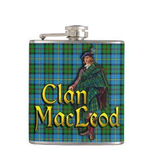Clan MacLeod Old Scotland Flachmann