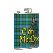 Clan MacLeod Old Scotland Flachmann (Rechts)