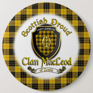 Clan MacLeod schottischen stolzen Knopfes Lewis Button