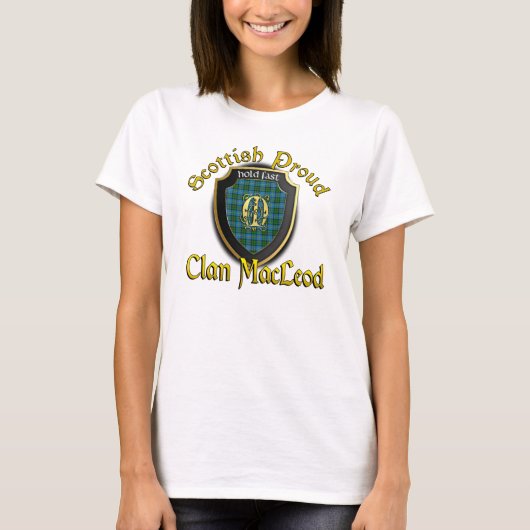 Clan MacLeod schottischer stolzer Shirts Harris (Vorderseite)