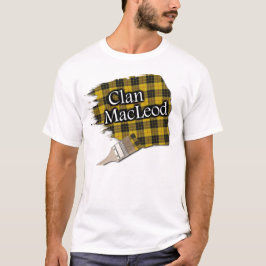 Clan MacLeod schottisches Tartan-Farben-Shirt T-Shirt