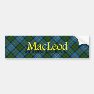 Clan MacLeod Scottish Autoaufkleber