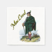 Clan MacLeod Scottish Dream Napkins Serviette (Vorderseite)