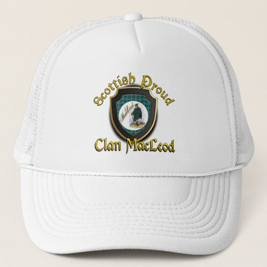 Clan MacLeod Scottish Dynsty Cap Truckerkappe (Vorderseite)