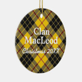 Clan MacLeod ScottishTartan Keramikornament (Rechts)