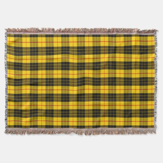 Clan Macleod Tartan Decke (Vorderseite)