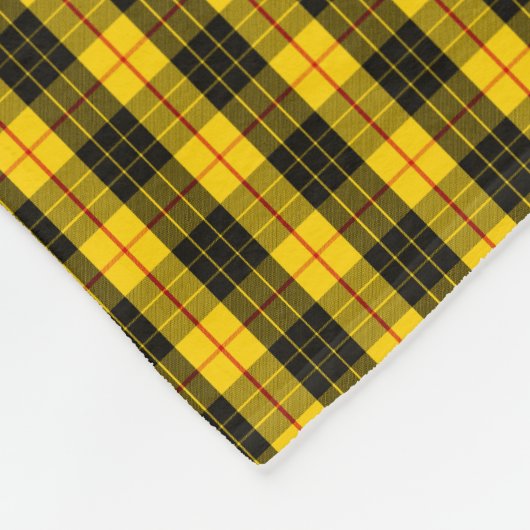 Clan Macleod Tartan Fleecedecke (Ecke)
