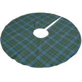 Clan MacLeod Tartan Kariert Tree Skirt Polyester Weihnachtsbaumdecke (Schrägansicht)