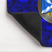 Clan MacLeod Tartan Knot & Flag Mousepad (Ecke)
