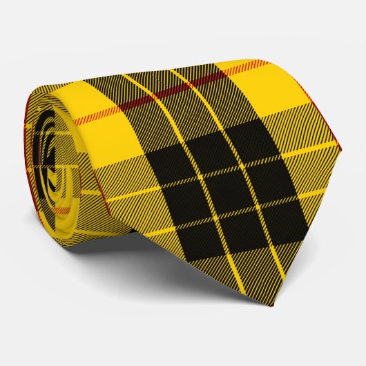 Clan Macleod Tartan Krawatte (Gerollt)