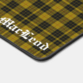 Clan MacLeod Tartan Muster Personalisiert Schreibtischunterlage (Ecke)
