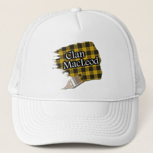 Clan MacLeod Tartan-Pinsel-Kappe Truckerkappe