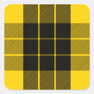 Clan MacLeod Tartan Quadratischer Aufkleber