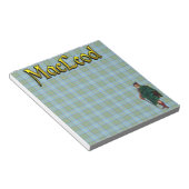 Clan MacLeod Tartan Scottish Dream Notepad Notizblock (angewinkelt)
