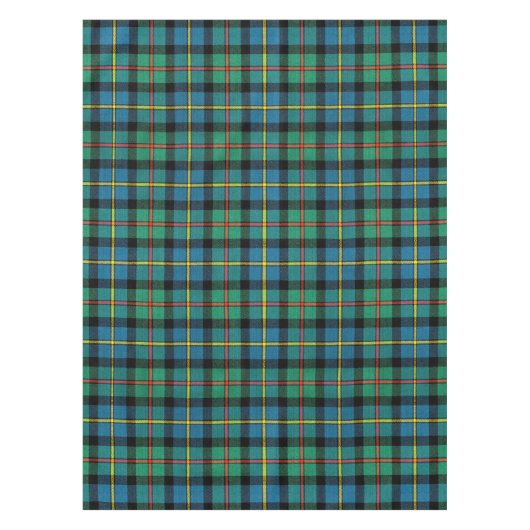 Clan MacLeod von Harris Blue Green Tartan Tischdecke (Vorderseite)