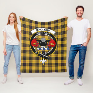 Clan MacLeod von Lewis Ancient Tartan Kariert Fleecedecke