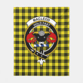 Clan MacLeod von Lewis Modern Tartan Kariert Fleecedecke (Vorderseite)