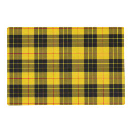 Clan MacLeod von Lewis Scottish Tartan Laminiertes Tischset