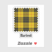 Clan Macleod von Lewis Tartan Aufkleber (Blatt)