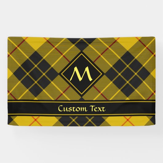 Clan Macleod von Lewis Tartan Banner (Horizontal)