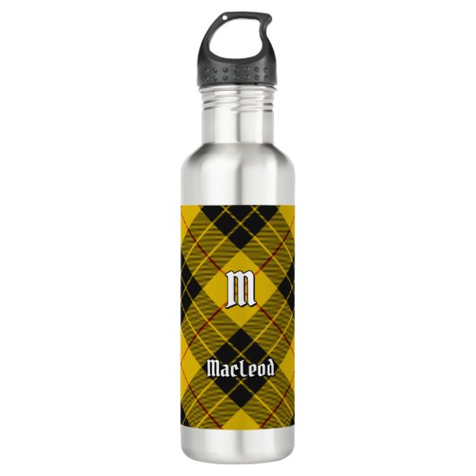 Clan Macleod von Lewis Tartan Edelstahlflasche (Vorderseite)