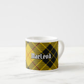 Clan Macleod von Lewis Tartan Espressotasse (Vorderseite Rechts)