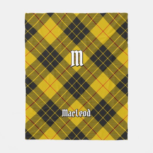 Clan Macleod von Lewis Tartan Fleecedecke (Vorderseite)