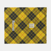Clan Macleod von Lewis Tartan Fleecedecke (Vorderseite (Horizontal))