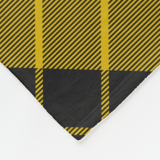 Clan Macleod von Lewis Tartan Fleecedecke (Ecke)