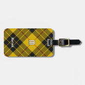 Clan Macleod von Lewis Tartan Gepäckanhänger (Vorderseite horizontal)