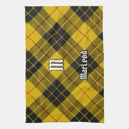 Clan Macleod von Lewis Tartan Geschirrtuch (Vertikal)
