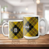 Clan Macleod von Lewis Tartan Kaffeetasse